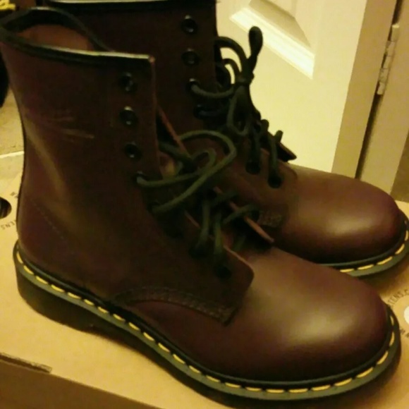dr.marten boots 1460w purple uk4 us6 - Picture 1 of 3